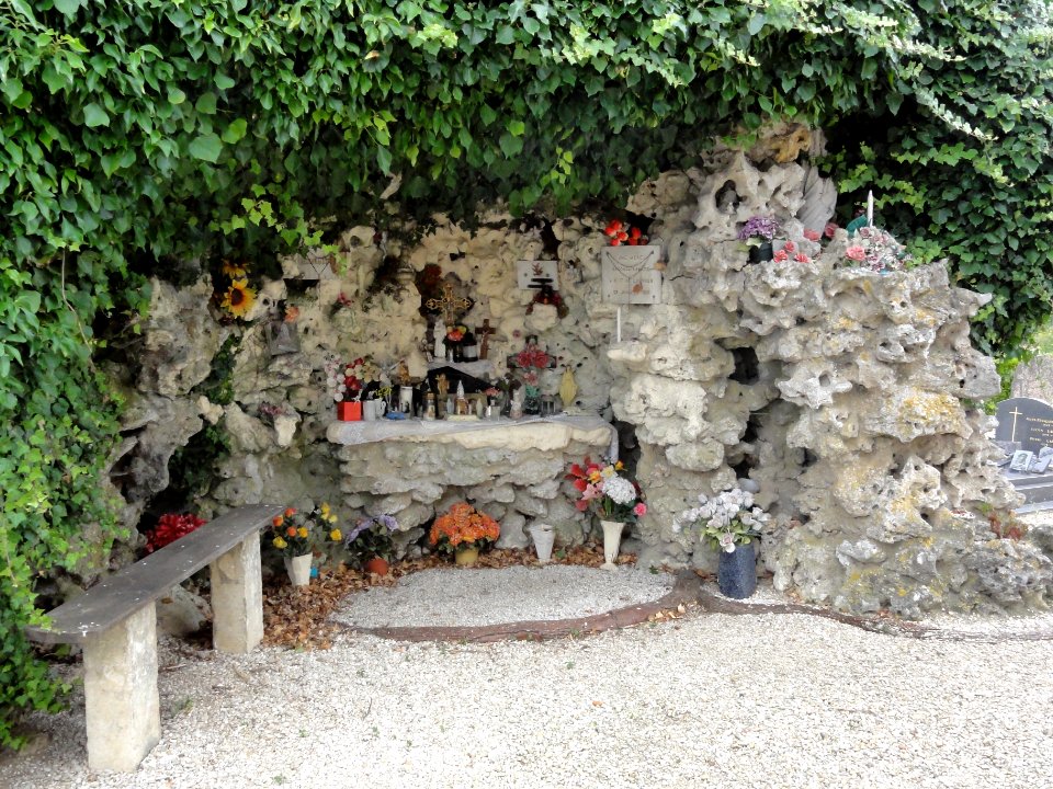 Val-d'Ornain (Meuse) Mussey, grotte de Lourdes