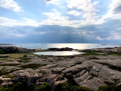 Valöns naturreservat hällarna vid Ljushålet