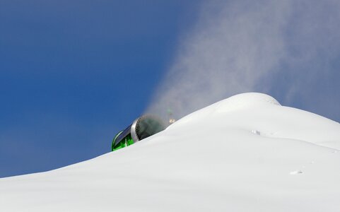 Winter sports snow arm alpine photo