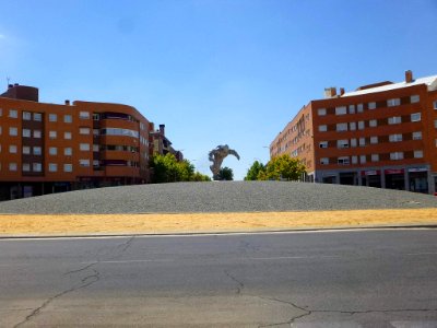 Valdemoro - Glorieta del Universo, 'Astronauta', de Francisco Leiro 1