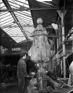 Vaar van de Westertoren in Centrale Werkplaats, Bestanddeelnr 903-7436