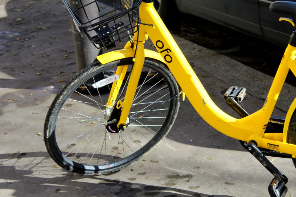 Vélo Ofo Boulevard Murat Paris 3