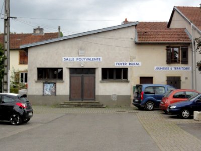 Vélaine-sous-Amance (M-et-M) salle polyvalente, foyer rural, jeunesse et territoire