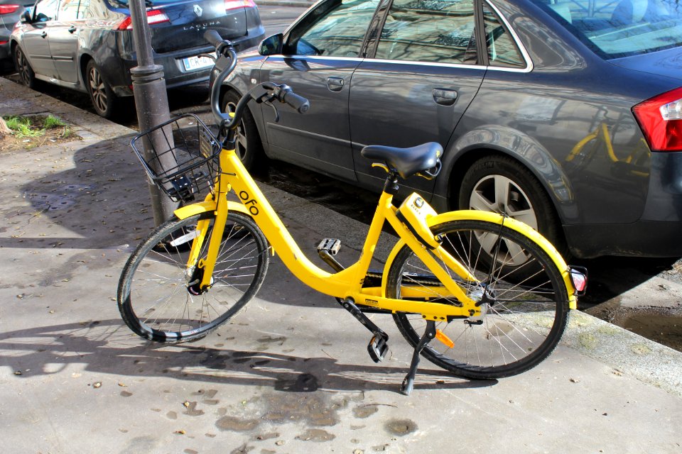 Vélo Ofo Boulevard Murat Paris 1