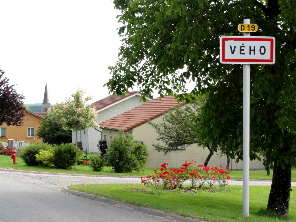 Vého (M-et-M) city limit sign