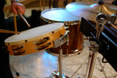 Music equipment cymbal photo