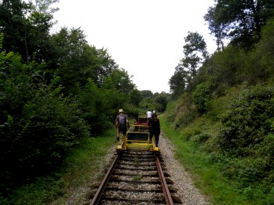 Vélo-Rail de Pont-Erambourg, Orne 08