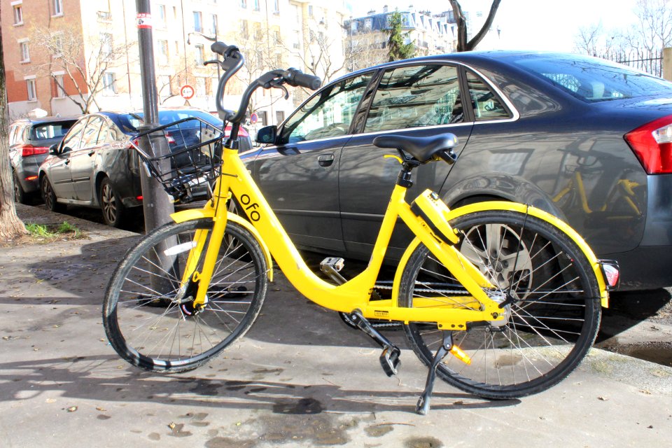 Vélo Ofo Boulevard Murat Paris 4