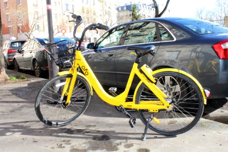 Vélo Ofo Boulevard Murat Paris 4