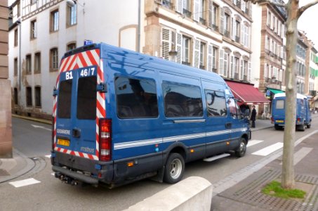 Véhicules de gendarmerie à Strasbourg 3