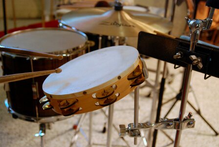 Music equipment cymbal photo