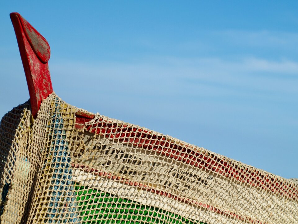 Fishing net net old