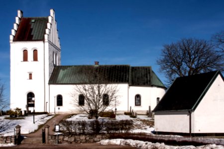 Västra Torups kyrka mars 2013