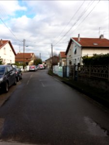 Vénissieux - Rue Paul Jaillet - Derniers numéros depuis le virage