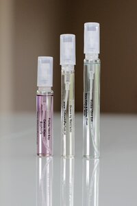 Perfume vial scents