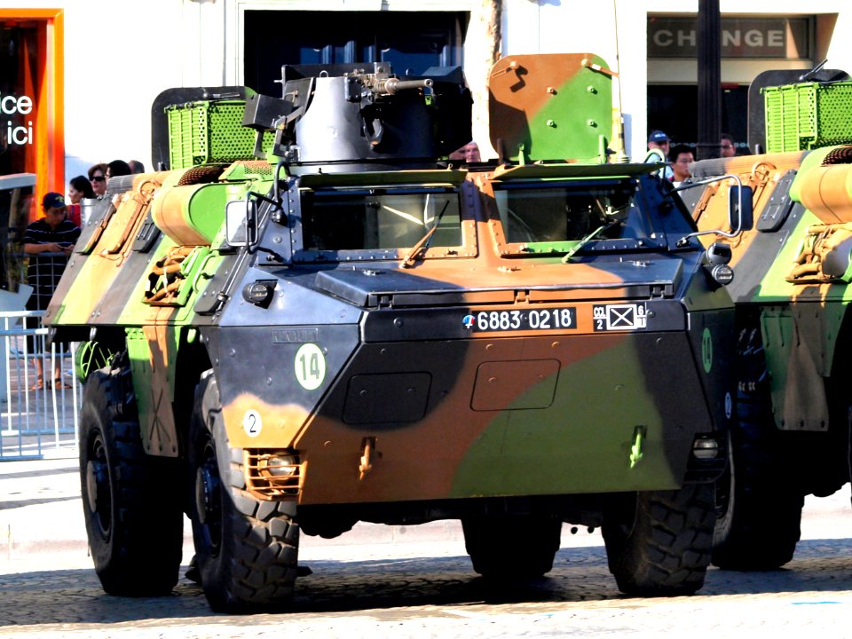 Véhicule de l'Avant Blindé, VAB 4x4, army licence registration 6883 0218 photo-1