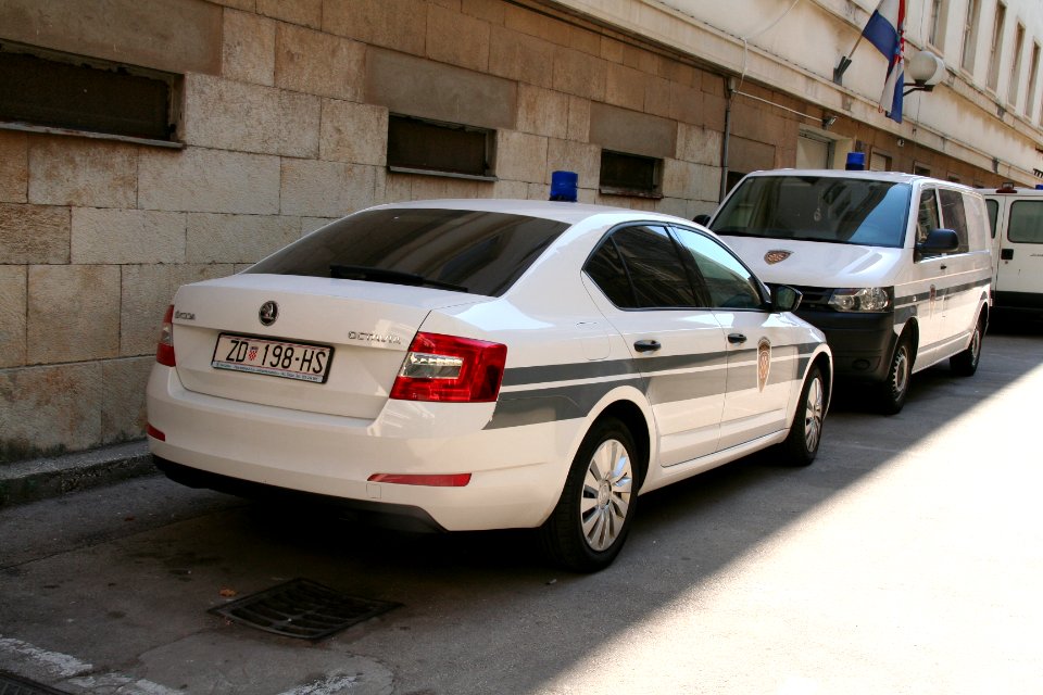 Véhicule de la police croate à Zadar - Vehicle of the Croatian police in Zadar - Vozila od hrvatske policije u Zadar 03
