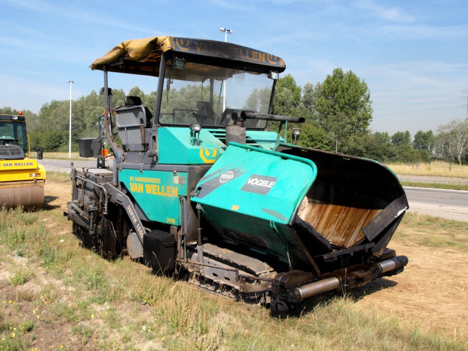 Vögele Super 1800-1 (owner van Wellen) p1