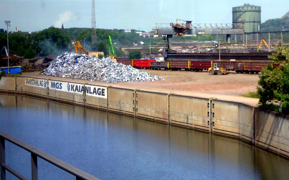 Völklingen, Saarstahl AG, Kaianlage, 1