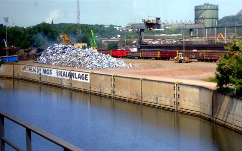 Völklingen, Saarstahl AG, Kaianlage, 1