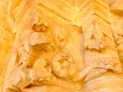 Vírgala Mayor - Iglesia de San Andrés, portada románica 14
