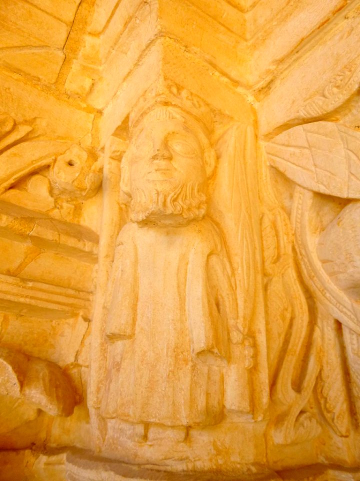 Vírgala Mayor - Iglesia de San Andrés, portada románica 13