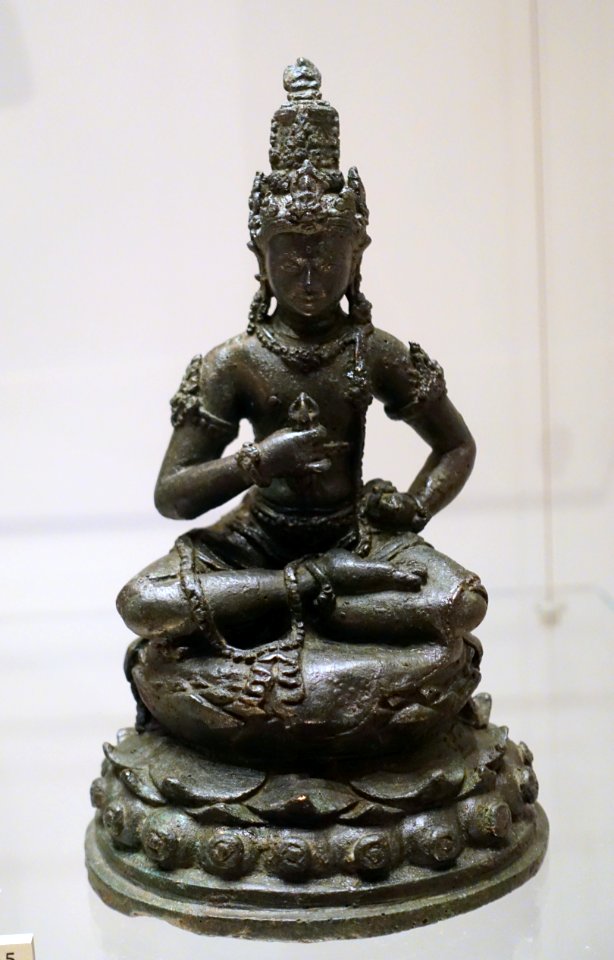 Vajrasattva, Eastern Java, 10th-11th century AD, bronze - Ethnological Museum, Berlin - DSC01935