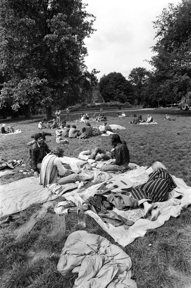 Vakantie, zomer 1974 Vondelparkslapers, Bestanddeelnr 927-3193