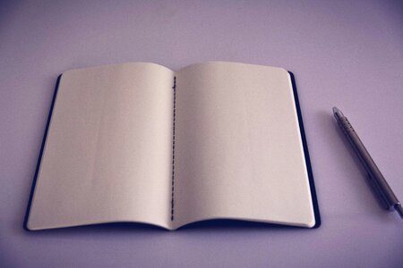Notebook learn pen photo