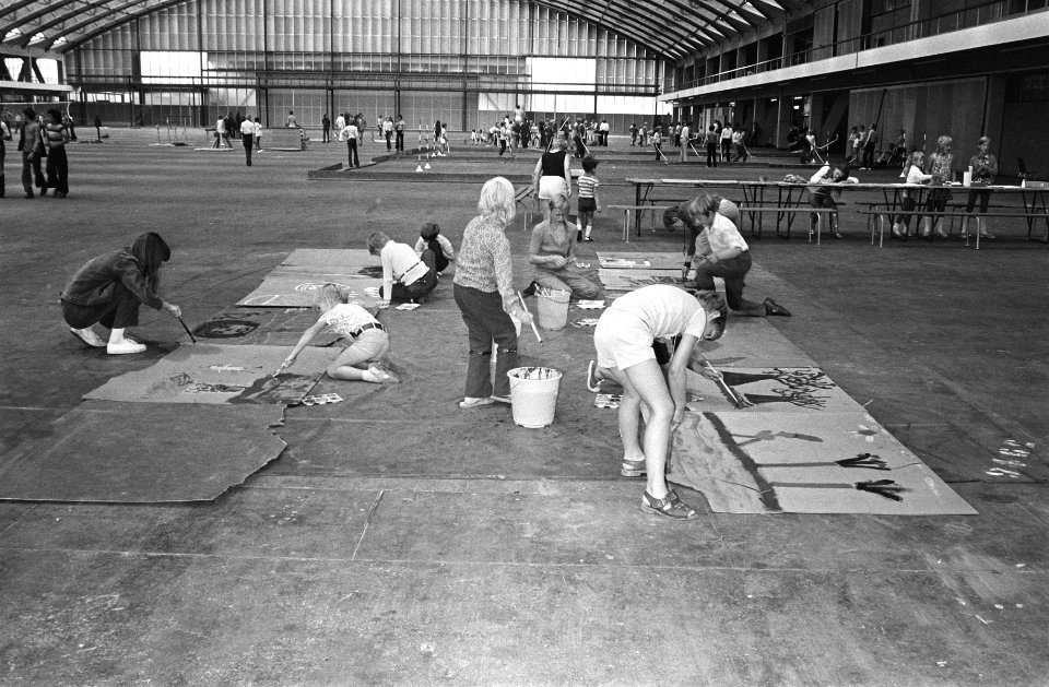 Vakantiespelen in oude RAI, Amsterdam, Bestanddeelnr 924-7430