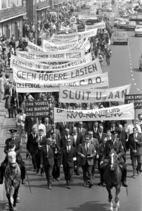 Vakbonden bijeen te Utrecht, Bestanddeelnr 921-3861 photo