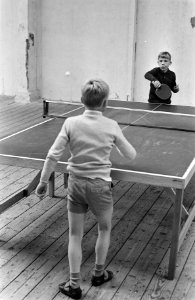 Vakantiesport in de oude RAI Amsterdam., Bestanddeelnr 921-5122