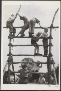 Vakantiekamp Oude Molen voor oorlogswezen en invalide kinderen van de stichtin, Bestanddeelnr 048-1365