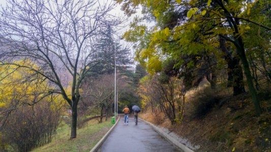 Vake Park, Tbilisi City, Georgia Country, autumn Season 02