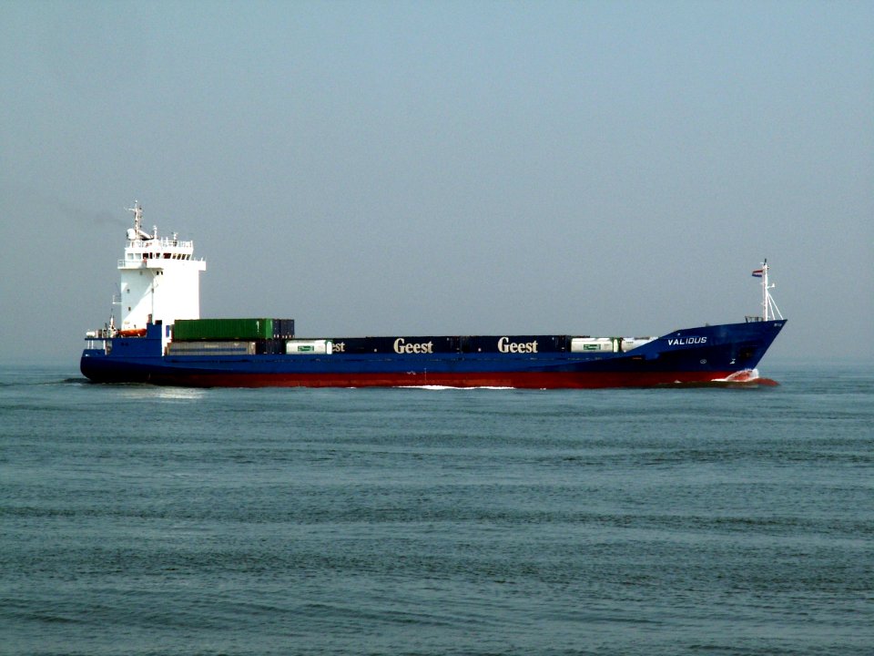 Valious approaching Port of Rotterdam 04-May-2006