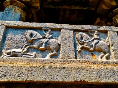Vaidyanatha Temples complex reliefs and inscriptions, Pushpagiri, Andhra Pradesh India - 33