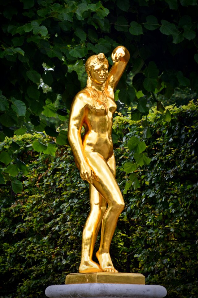 Herrenhäuser gardens hanover gilded
