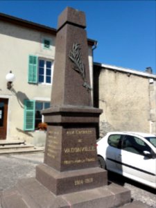 Vadonville (Meuse) monument aux morts