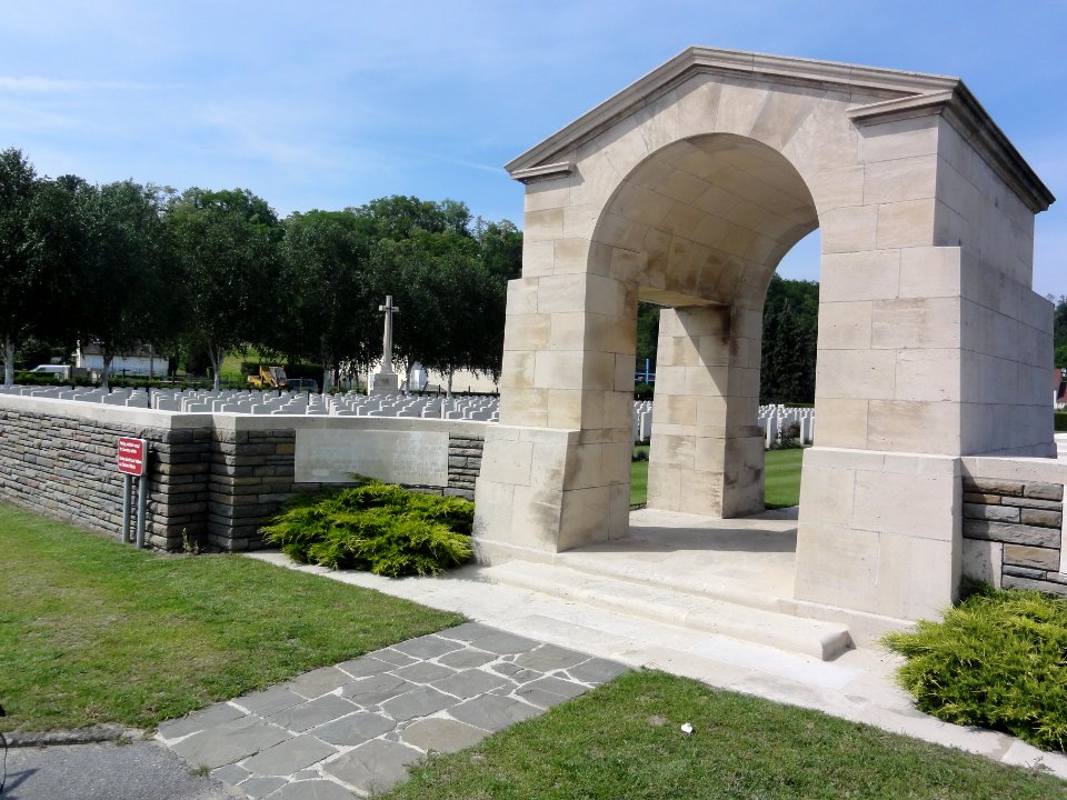 Vailly-sur-Aisne (Aisne) Cimetière brittannique (CWGC)