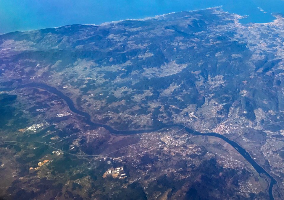 Valença, Portugal from air (2)