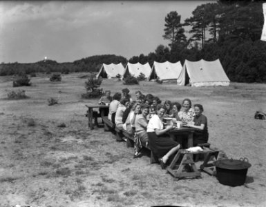 VCJC (Vrijzinnig Christelijke Jeugd Centrale) kamp te Nunspeet (Gelderland), Bestanddeelnr 904-1018