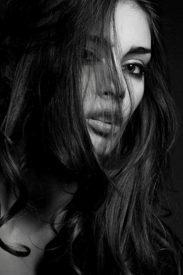 Young model portrait