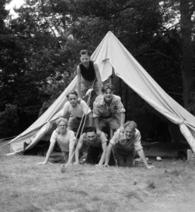 VCJC (Vrijzinnig Christelijke Jeugd Centrale) kamp te Sleen (Drenthe), Bestanddeelnr 904-1026