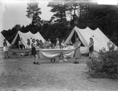 VCJC (Vrijzinnig Christelijke Jeugd Centrale) kamp te Nunspeet (Gelderland), Bestanddeelnr 904-1014