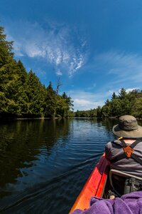 Kayak river nature photo