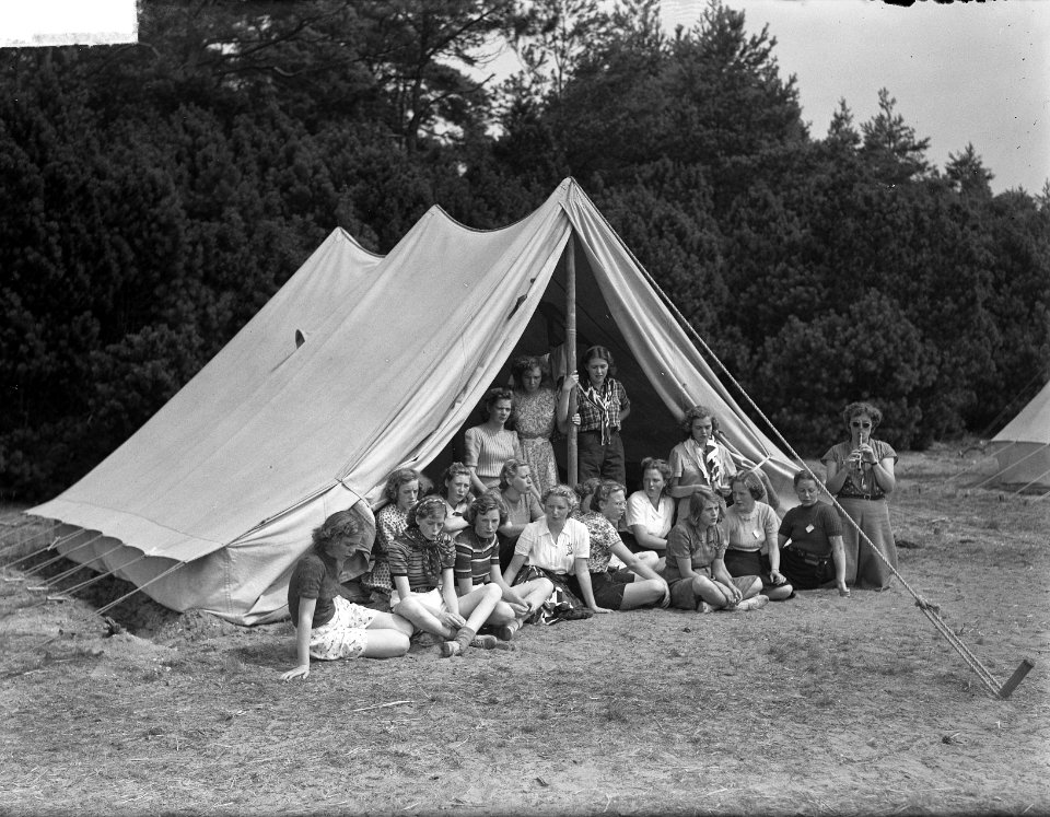 VCJC (Vrijzinnig Christelijke Jeugd Centrale) kamp te Nunspeet (Gelderland), Bestanddeelnr 904-1019