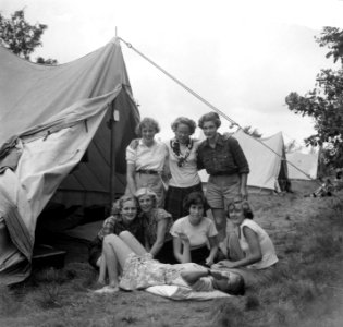 VCJC (Vrijzinnig Christelijke Jeugd Centrale) Kamp te Heemstede (Noord-Holland), Bestanddeelnr 904-1043