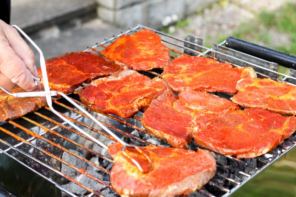 Grill grilling delicious
