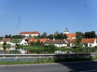 VELKÝ BOR - pohled přes velký rybník