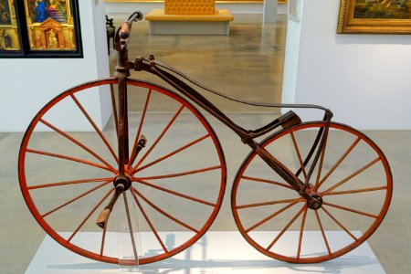 Velocipede, c. 1865-1870 - Germanisches Nationalmuseum - Nuremberg, Germany - DSC03415